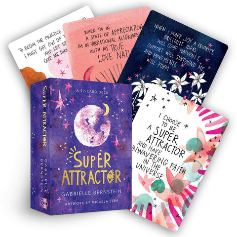 SUPER ATTRACTOR CARD DECK G. BERNSTEIN M. EZRA AFFIRMATIONS ORACLE HAY HOUSE NEW