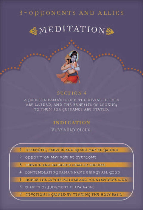 The Oracle Of Rama Divination Cards Deck Insight Editions Dr. David Frawley NEW