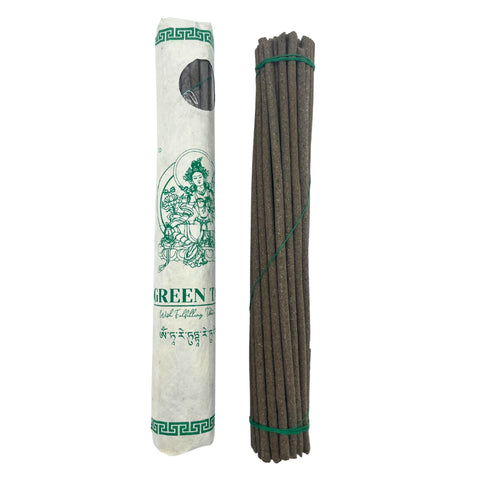 Rolled Pack Of 30 Premium Tibetan Incense - Green Tara Ancient Wisdom Tsi-06
