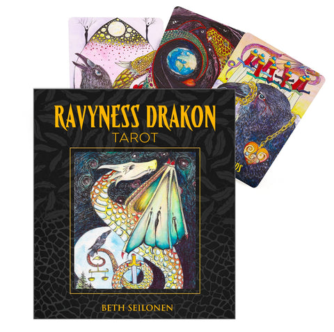 Ravyness Drakon Tarot Cards Deck Schiffer Publishing Esoteric Beth Seilonen NEW