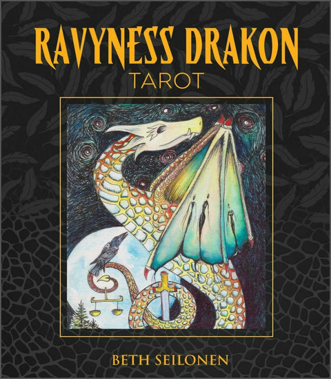 Ravyness Drakon Tarot Cards Deck Schiffer Publishing Esoteric Beth Seilonen NEW