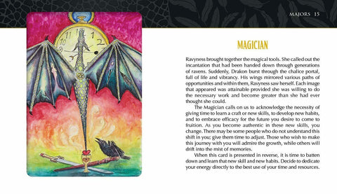 Ravyness Drakon Tarot Cards Deck Schiffer Publishing Esoteric Beth Seilonen NEW