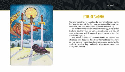Ravyness Drakon Tarot Cards Deck Schiffer Publishing Esoteric Beth Seilonen NEW