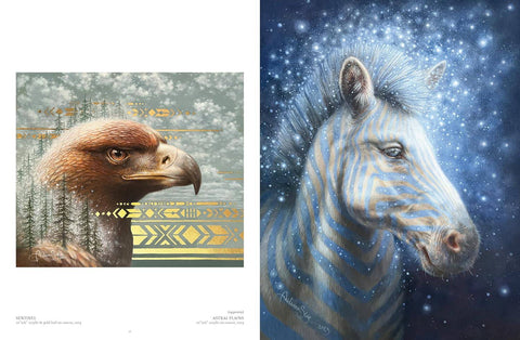 Art & Soul Paintings by Autumn Skye Book Blue Angel