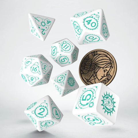 The Witcher Dice Set Ciri The Law Of Surprise Rpg Playing Games Q-Workshop NEW