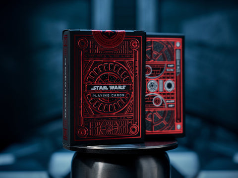 Star Wars Dark Side Theory 11 Playing Cards Deck Magic Tricks Poker Red