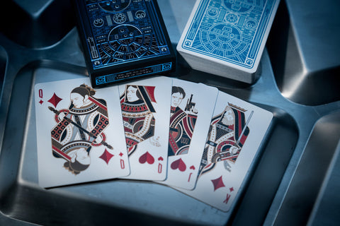2 Decks Star Wars Playing Cards Theory 11 Magic Poker Tricks Red Blue Deck
