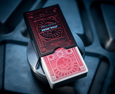 Star Wars Dark Side Theory 11 Playing Cards Deck Magic Tricks Poker Red
