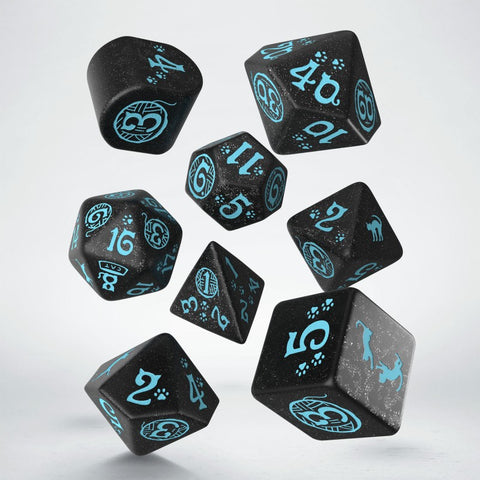 20 years: Cats Dice Set Q-WORKSHOP (limited edition)