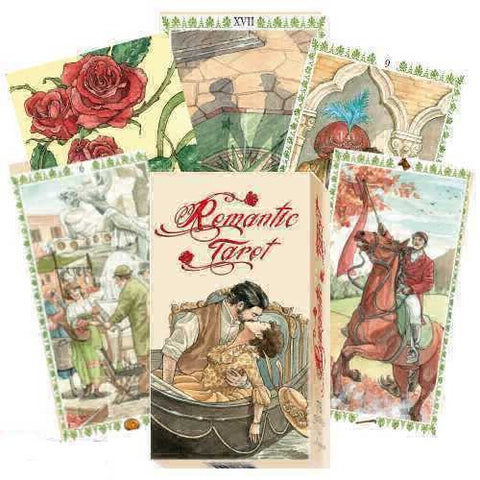 Romantic Tarot Deck Cards Esoteric Fortune Telling Divination Lo Scarabeo Ex215