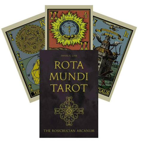 Rota Mundi Tarot Card Deck The Rosicrucian Arcanum Schiffer Publishing Sp125