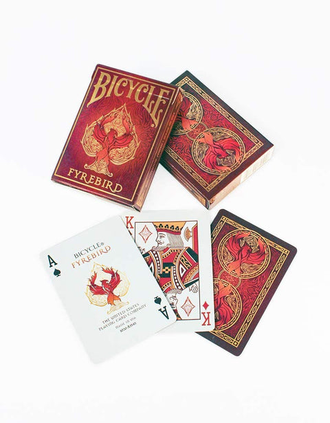 Fyrebird Bicycle Playing Cards Deck Magic Tricks Poker Games Made In USa NEW