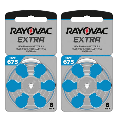 Order in Bulk: Rayovac Extra Advanced 675 PR44 1.45V Zinc Air