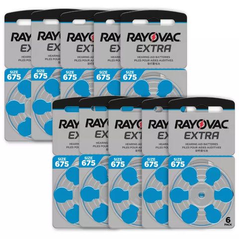 Order in Bulk: Rayovac Extra Advanced 675 PR44 1.45V Zinc Air