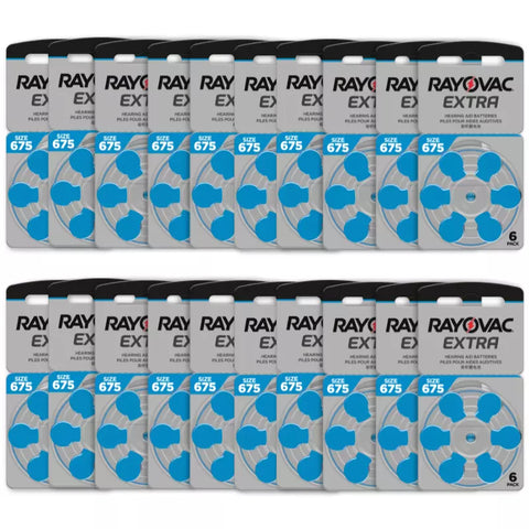 Order in Bulk: Rayovac Extra Advanced 675 PR44 1.45V Zinc Air