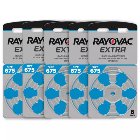 Order in Bulk: Rayovac Extra Advanced 675 PR44 1.45V Zinc Air