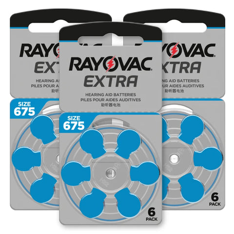 Order in Bulk: Rayovac Extra Advanced 675 PR44 1.45V Zinc Air