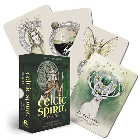 Celtic Spirit Oracle Cards Deck Rockpool Publishing By Nicola Mcintosh NEW