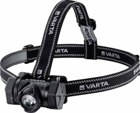 Varta Led Headlight Indestructible H20 Pro Batteries Included Aaa Black 17732
