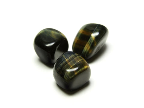 Tiger Eye Blue Tumble Stones Tumble Crystals 500 Grams Pack Lo Scarabeo Cr15