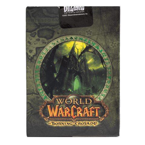 Bicycle World Of Warcraft Wrath Tbc Playing Cards Deck Poker Size USpcc NEW