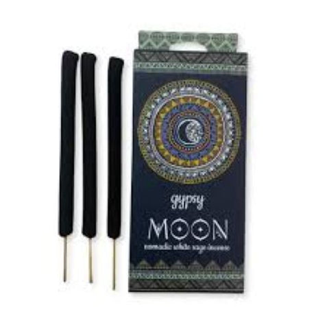 Handmade Natural Incense Sticks Moon Scent, Gypsy Nomadic, 6 Pack India