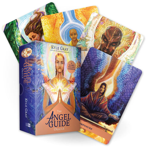 The Angel Guide Oracle Cards Deck With Guidebook Hay House By Kyle Gray NEW