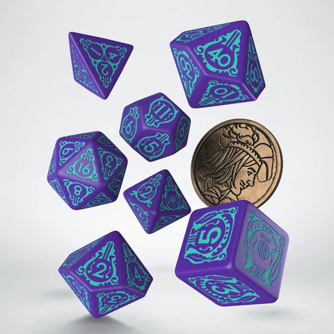 The Witcher Dice Set Dandelion Half A Century Of Poetry Rpg Games Q-Workshop NEW