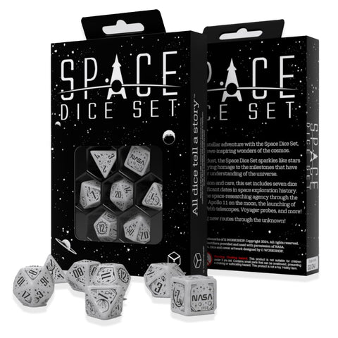 Space Dice Set: Apollo Q-WORKSHOP