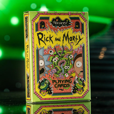 Rick And Morty Playing Cards Deck Premium Theory 11 Magic Tricks USpcc T1182
