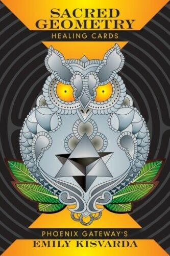 Sacred Geometry Healing Cards Deck Book Set Schiffer Publishing Kisvarda NEW