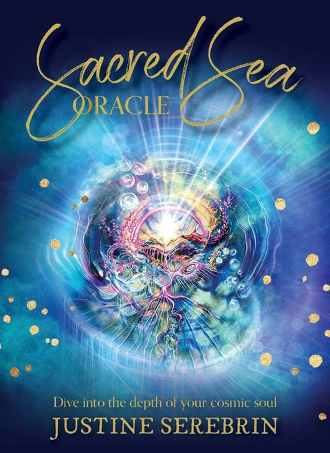 Sacred Sea Oracle Cards Deck Cosmic Justine Serebrin Rockpool Publishing Rp87