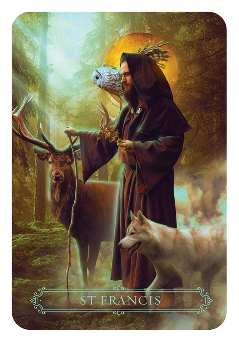 Saints And Mystics Reading Cards Deck Rockpool Andres Engracia Divination NEW