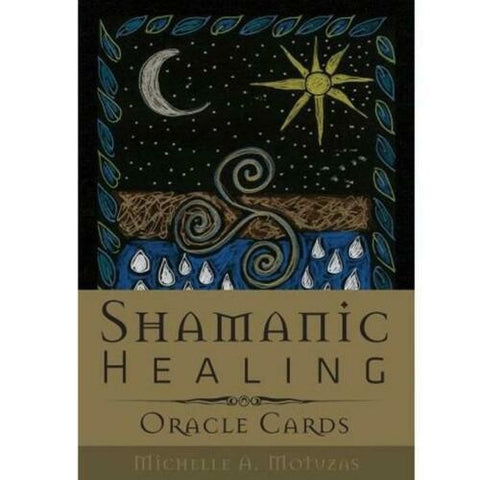 SHAMANIC HEALING ORACLE CARDS DECK SCHIFFER PUBLISHING WILSON MOTUZAS NEW