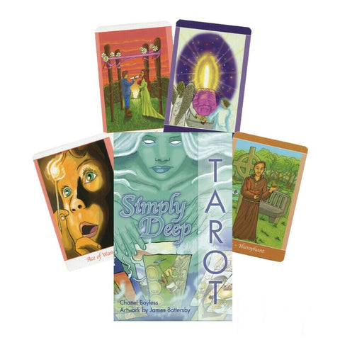 Simply Deep Tarot Cards Deck Schiffer Publishing By Chanel Bayless Sp023