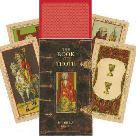 The Book Of Thoth Etteilla Tarot Deck Cards Esoteric Telling Lo Scarabeo NEW