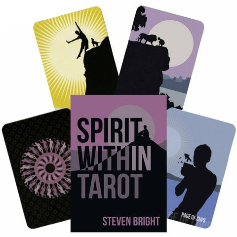 Spirit Within Tarot Cards Deck Book Schiffer Publishing Steven Bright NEW