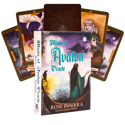 Mists Of Avalon Oracle Cards Deck Rockpool Esoteric Rose Inserra Magic Druid NEW