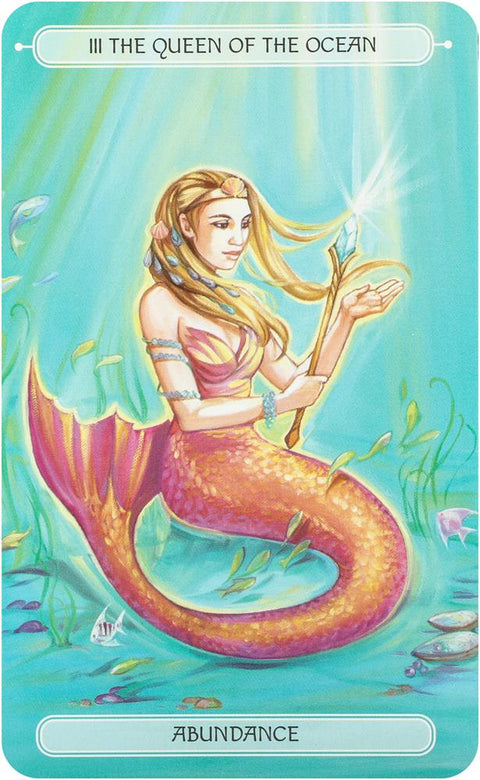 Oceanic Tarot Cards & Illustrated Book Cico Books By Jayne Wallace Ocean NEW