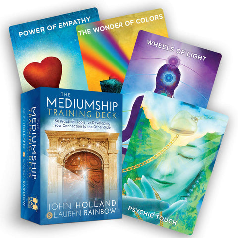 The Mediumship Training Cards Deck Holland & Rainbow Developing Hay House NEW