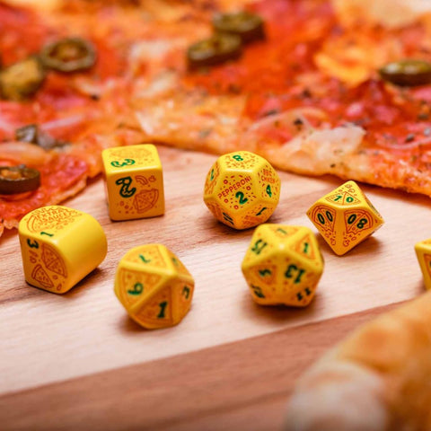 Q WORKSHOP Pizza Dice Set Margherita