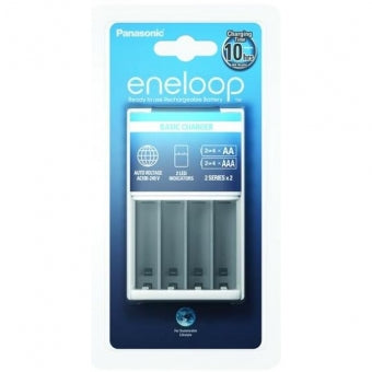 Panasonic Eneloop Basic Charger Bq-Cc51 For Aaa Aa Batteries 2000Mah NEW