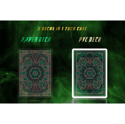 Avengers Loki Playing Cards 2 Decks Pvc & Paper Led Lights Difatta Dif14