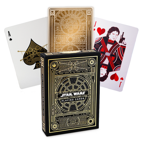 Star Wars Playing Cards Deck Gold Foil Special Edition Theory 11 Premium NEW