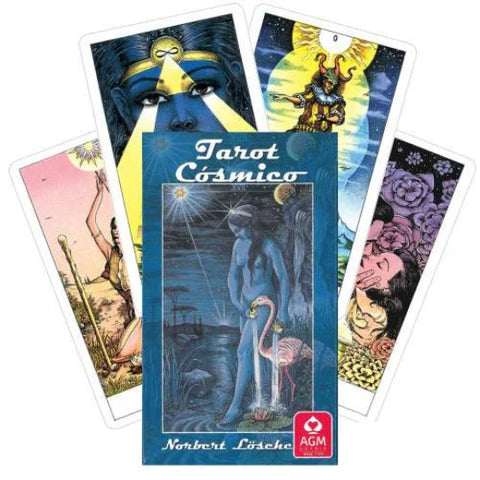 Tarot Cosmico Deck Cards Norbert Losche Esoteric Telling Spanish Edition Agm NEW