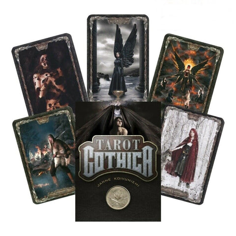 Tarot Gothica Deck Handbook Schiffer Publishing Janne Koivuniemi Esoteric NEW
