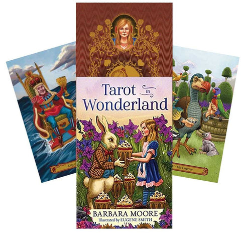 Tarot In Wonderland Tarot Cards Deck Barbara Moore Telling Llewellyn NEW