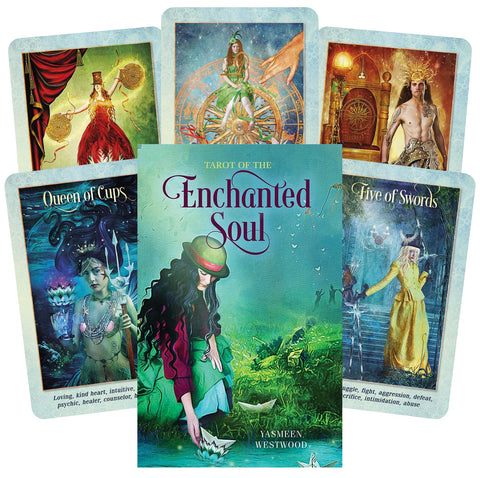 TAROT OF THE ENCHANTED SOUL CARDS SCHIFFER PUBLISHING BY YASMEEN WESTWOOD NEW