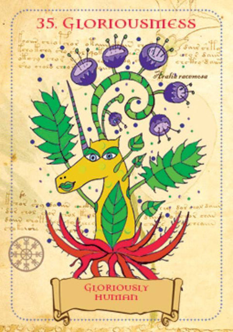 Enchanted Unicorn Oracle Cards Deck By Priestess Moon Rockpool Publishing Rp75