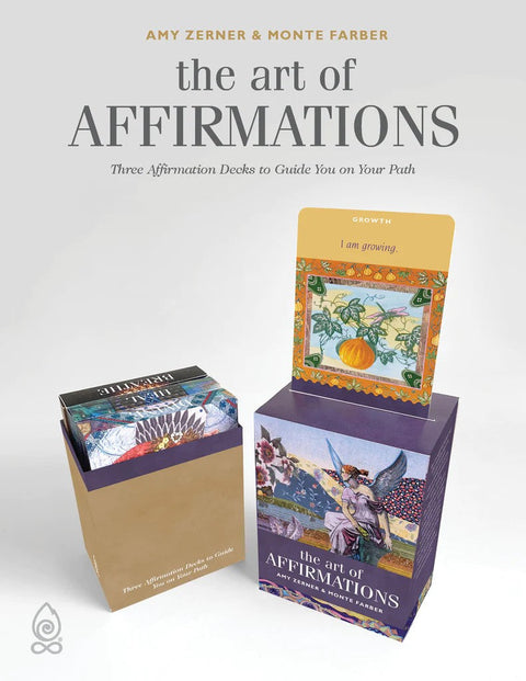 The Art Of Affirmations Breathe Heal Divine Cards Schiffer Publishing Guide NEW